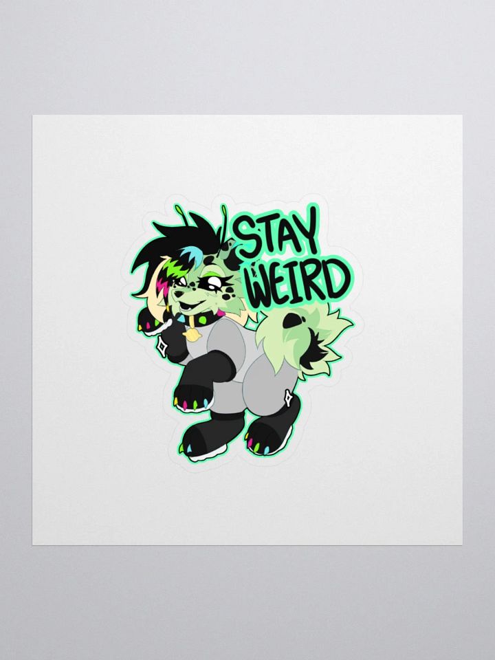 Stay Weird Stickers product image (1)