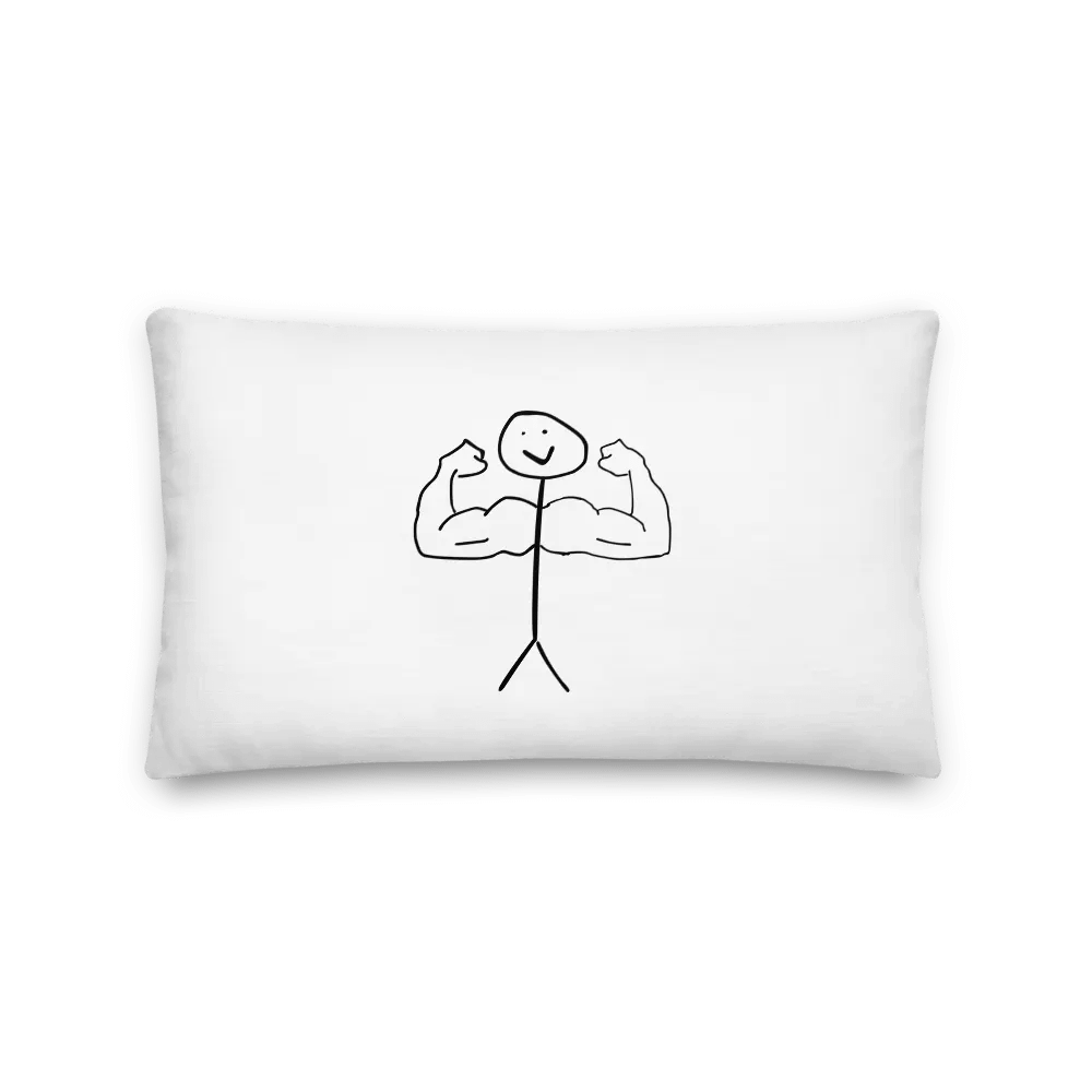 Bulked Up Vibes Premium Pillow product image (2)