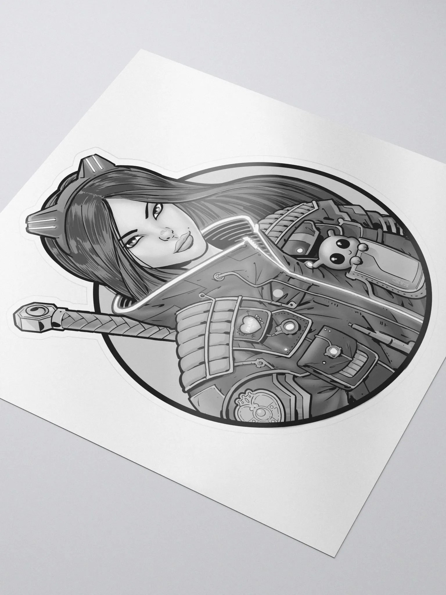 cyberpunk sticker product image (3)
