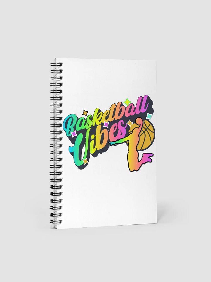 Basketball Vibes Spiral Notebook product image (1)