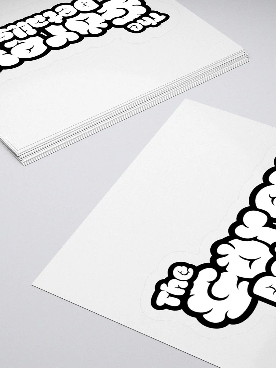 Gorey Details B+W - Kiss Cut Stickers product image (10)