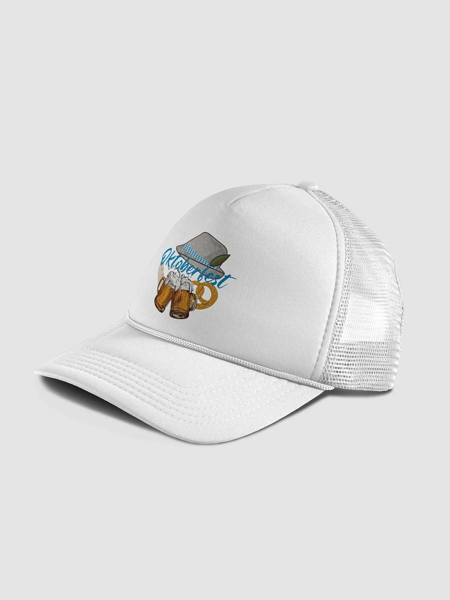 Oktoberfest Baseball-Mütze – Aufschrift Blau-Grau product image (4)