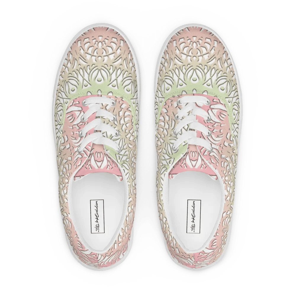 Mandala Magic Lace-Up Canvas Shoes product image (4)