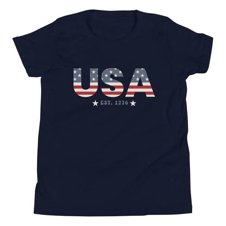 Kids American Flag USA Tee product image (29)