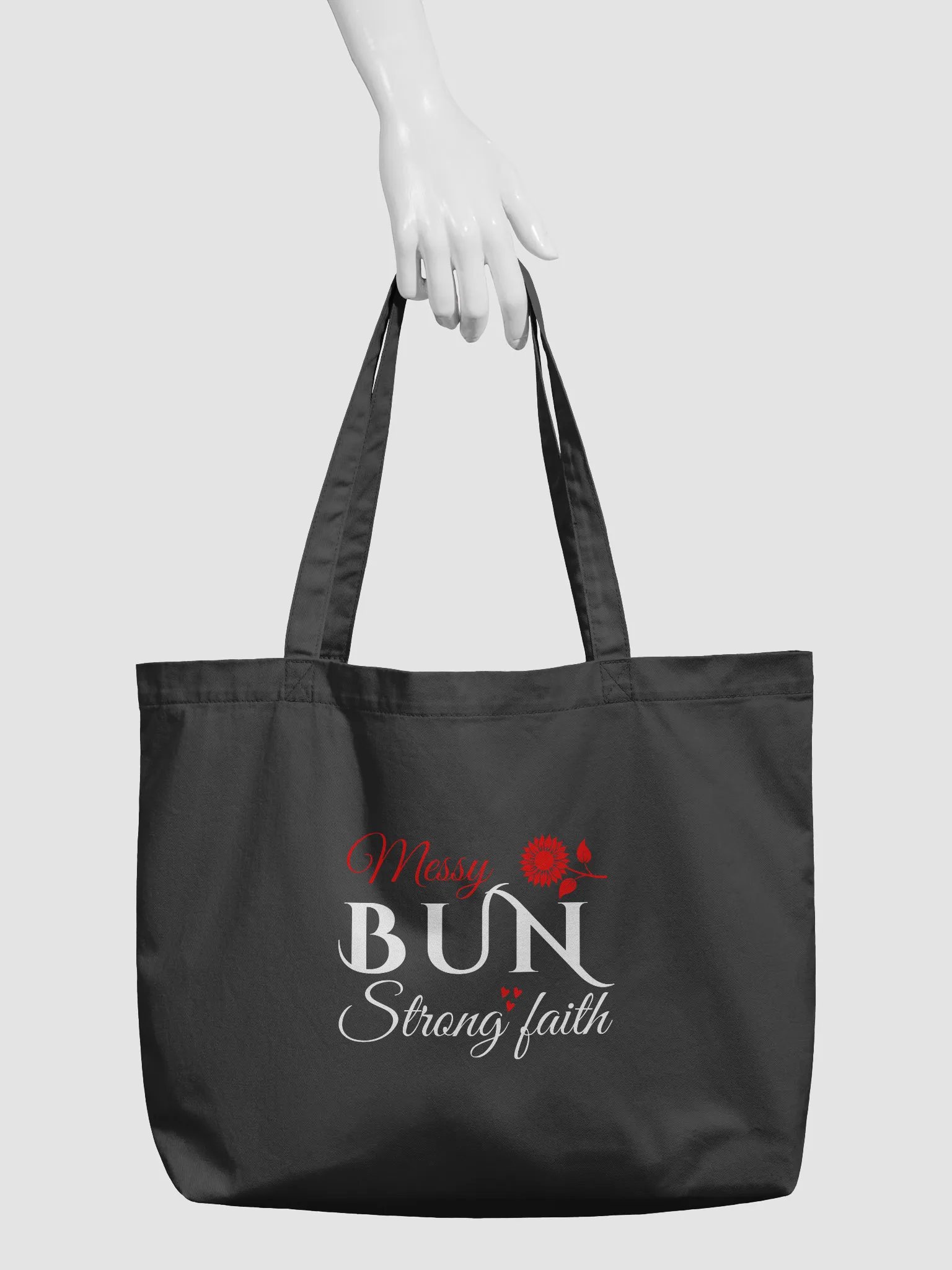 Strong Faith Eco Tote Bag. product image (4)