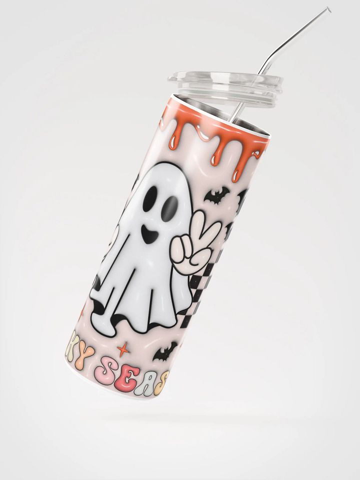 Ghostly Peace Stainless Steel Tumbler product image (2)