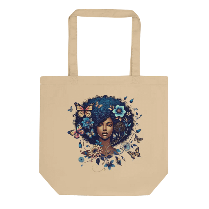 VEDENS Curly Floral Tote Bag product image (2)