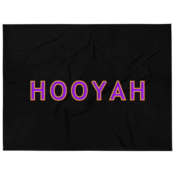 Hooyah Blanket - Black product image (1)