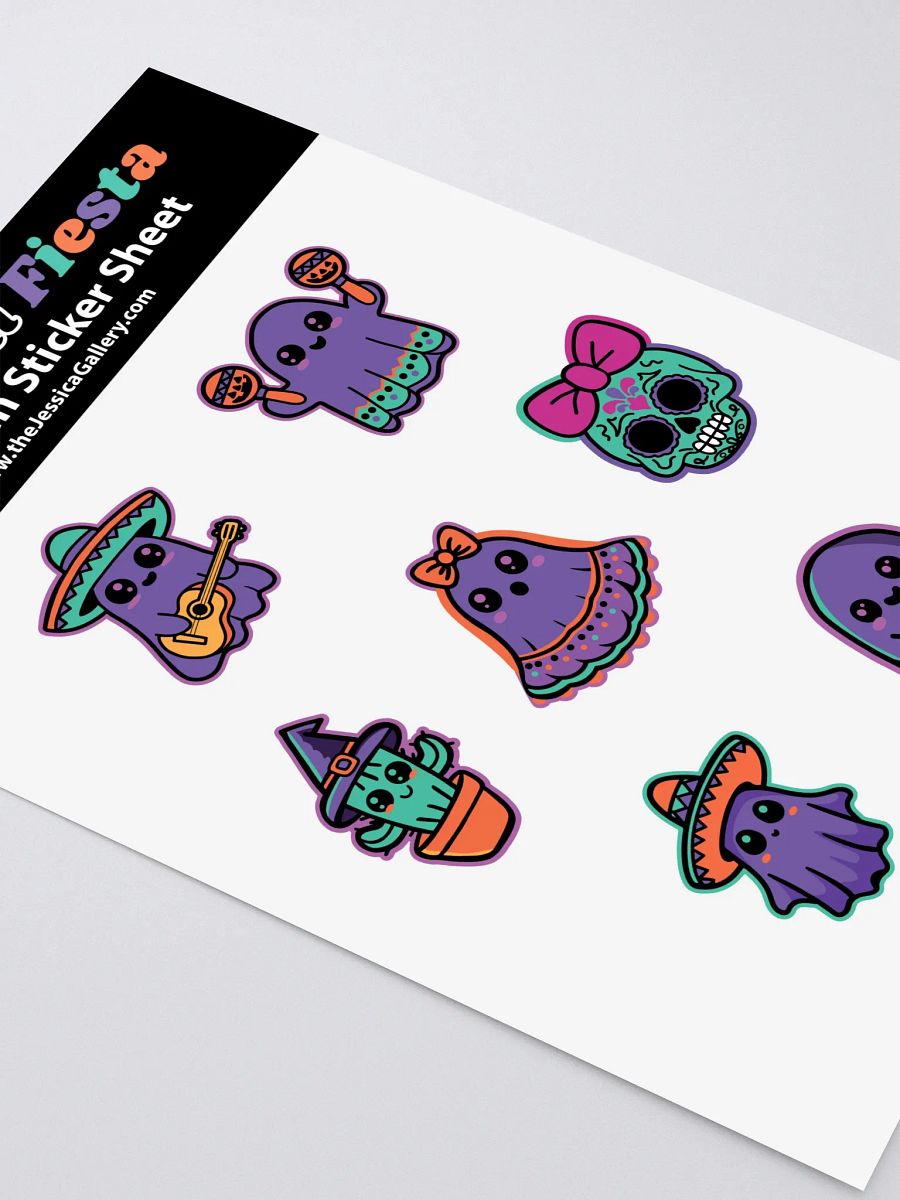 Phantom Fiesta Sticker Sheet product image (3)
