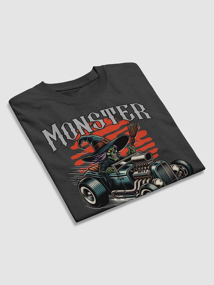 Monster Witchy Wheels Custom Hot Rod T-Shirt product image (2)