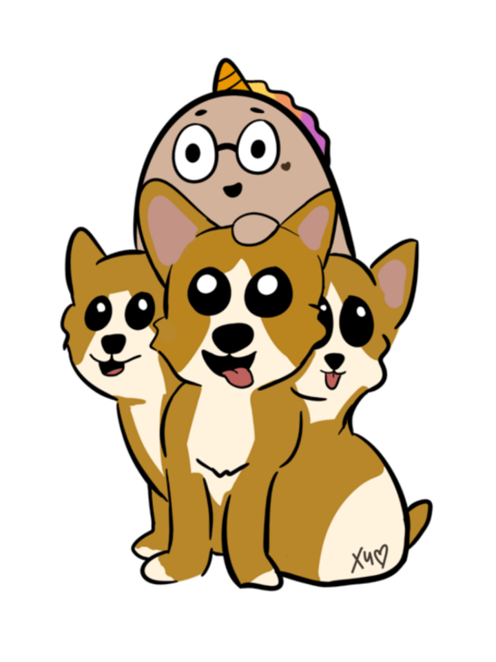 Three Corgis product image (1)