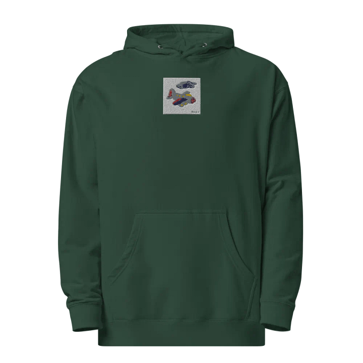 Kid Airplane (Independent Trading Co. Midweight Hoodie) product image (2)