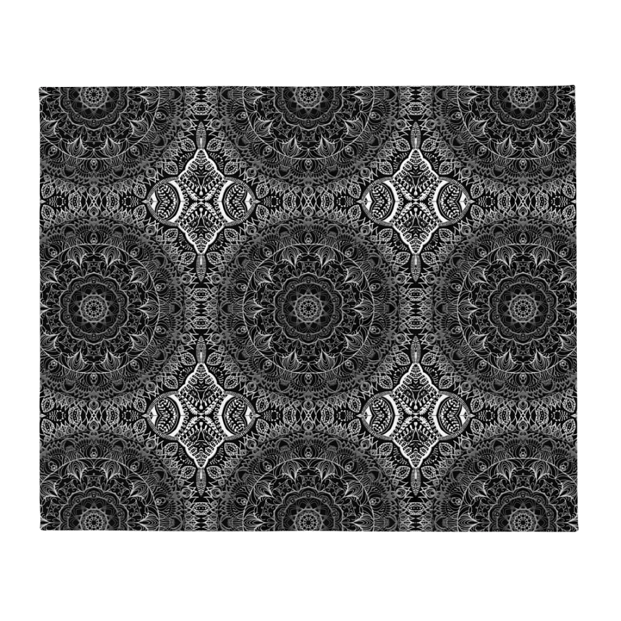 Mandala Dream Throw Blanket product image (2)