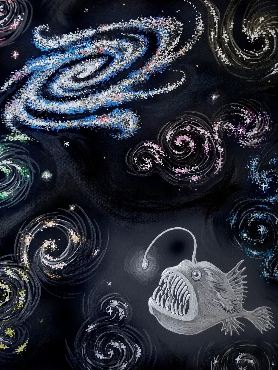 Anglerfish Sky Print product image (1)