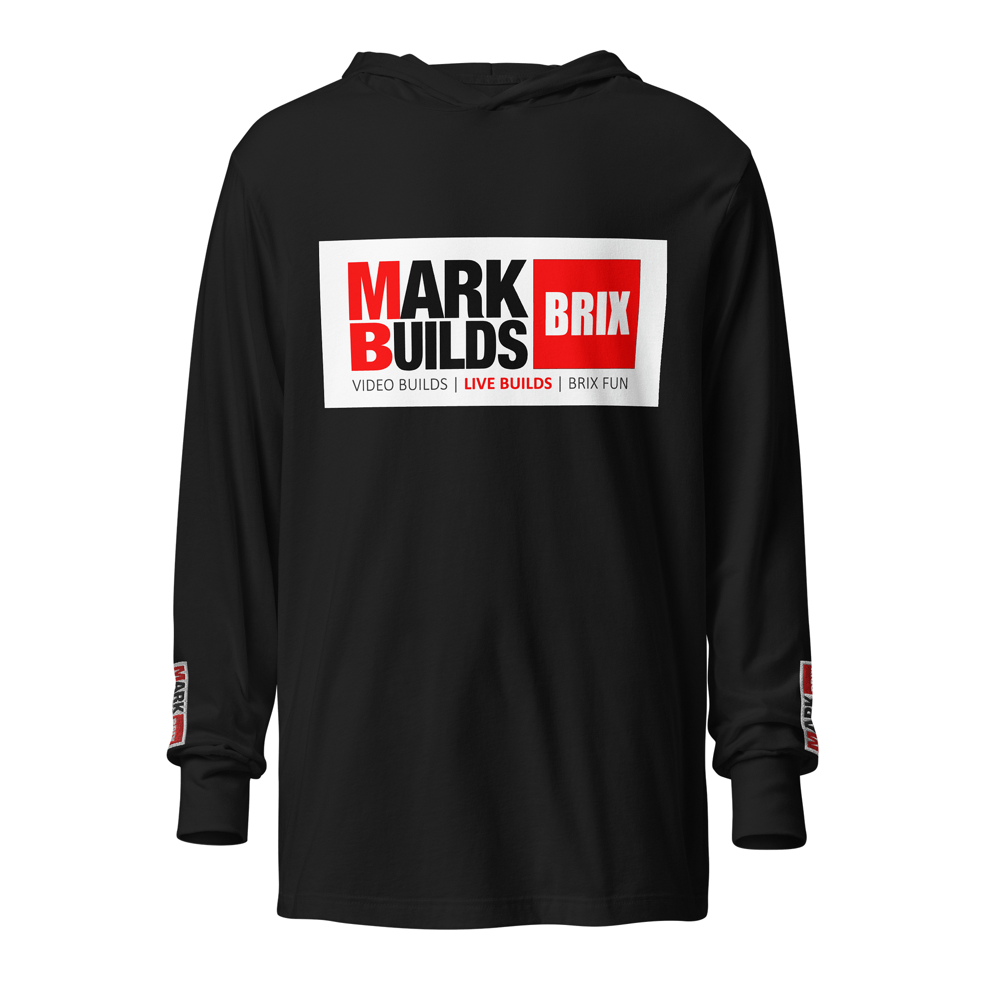 MarkBuildsBRIX Logo Hooded Tee product image (1)