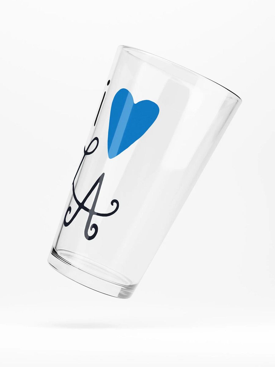 i ❤️ LA Pint Glass ~ Dodger Blue product image (4)