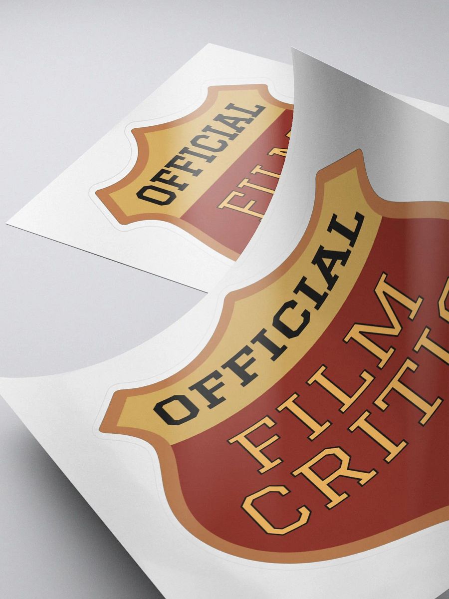 Official Critic Sticker product image (4)