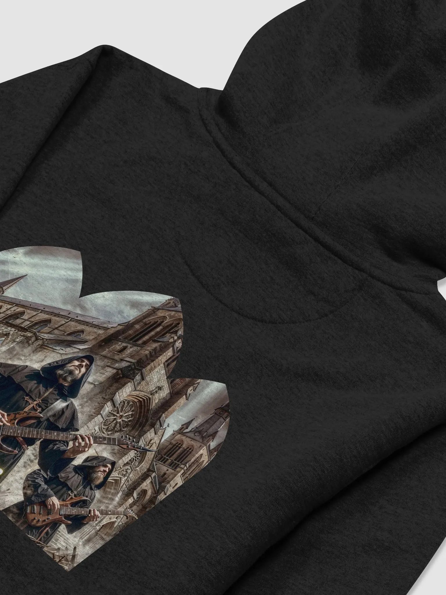 Sanctus: Cotton Hoodie (He Leadeth Us) product image (3)