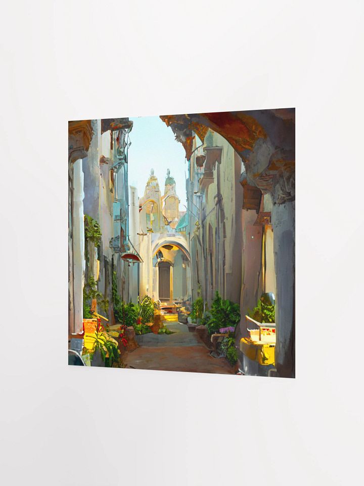Mediterranean Dream Alley Poster product image (9)
