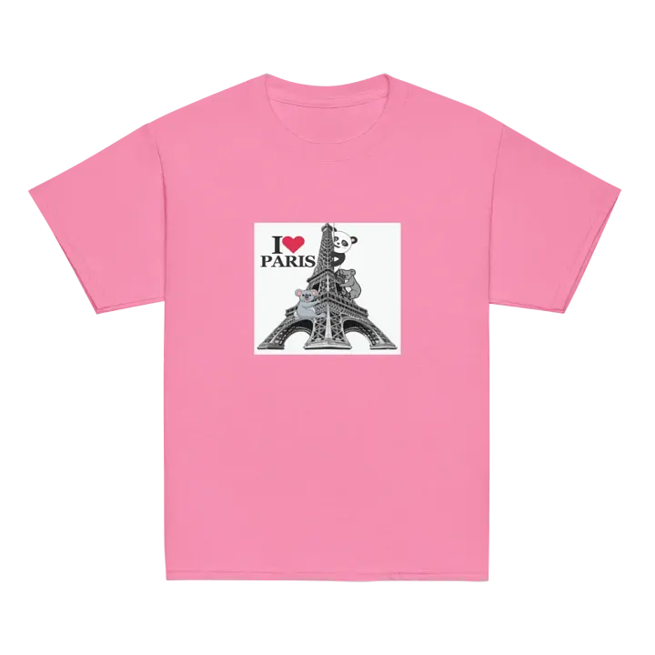 Kids Shirt Eiffel Tower product image (2)