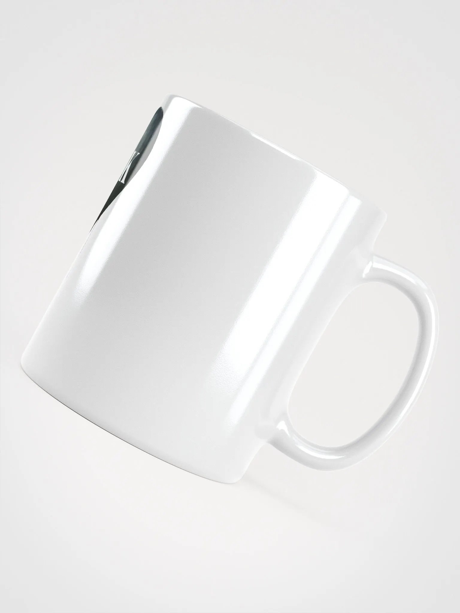 Bleeding Black White Glossy Mug product image (5)