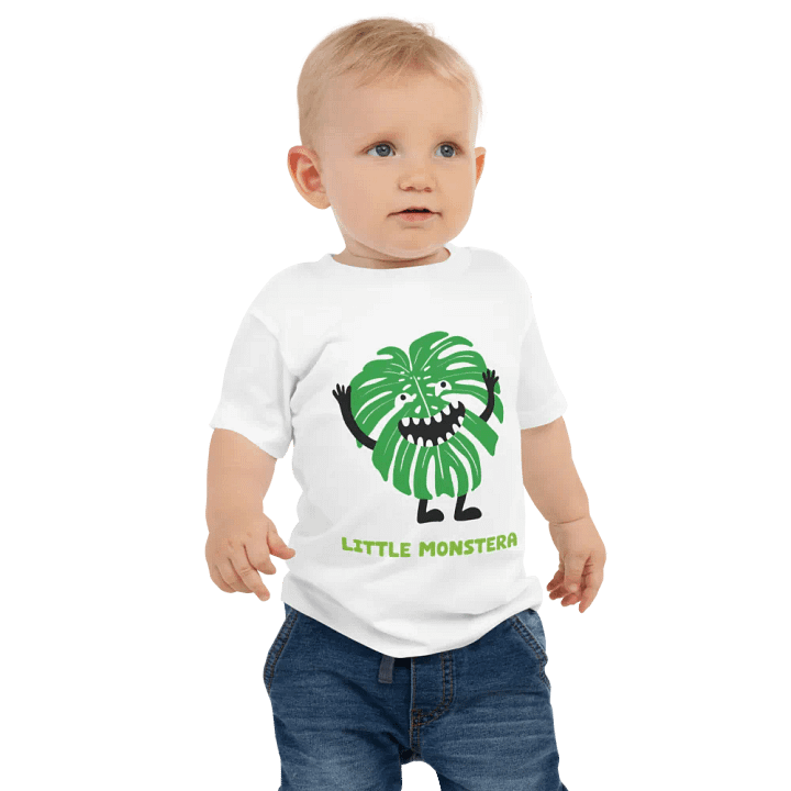LITTLE MONSTERA tee (6-24 months) product image (1)