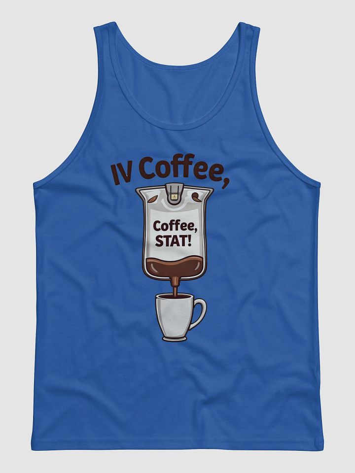IV Coffee Humor Tank product image (3)