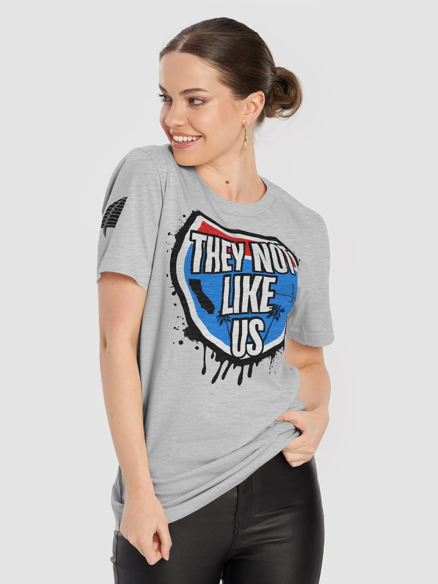 They Not Like Us Shield Tee (Black) product image (8)