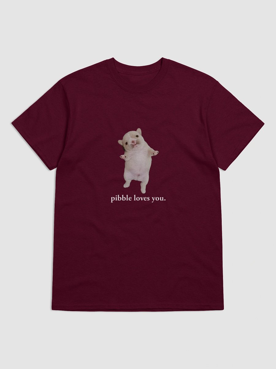 pibble loves you. (tee shirt) -dark colors product image (3)