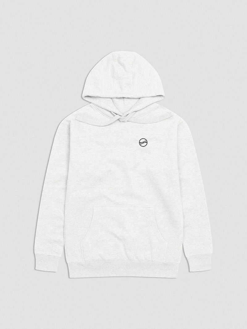 Embroided Logo Hoodie - Light