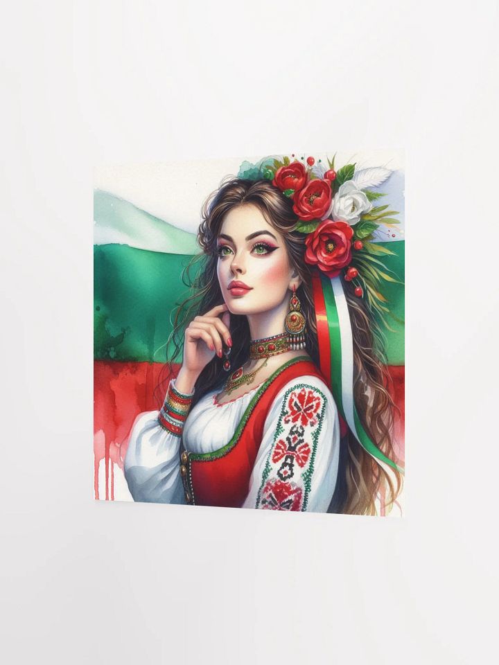 Woman in Folklore Costume Poster product image (2)