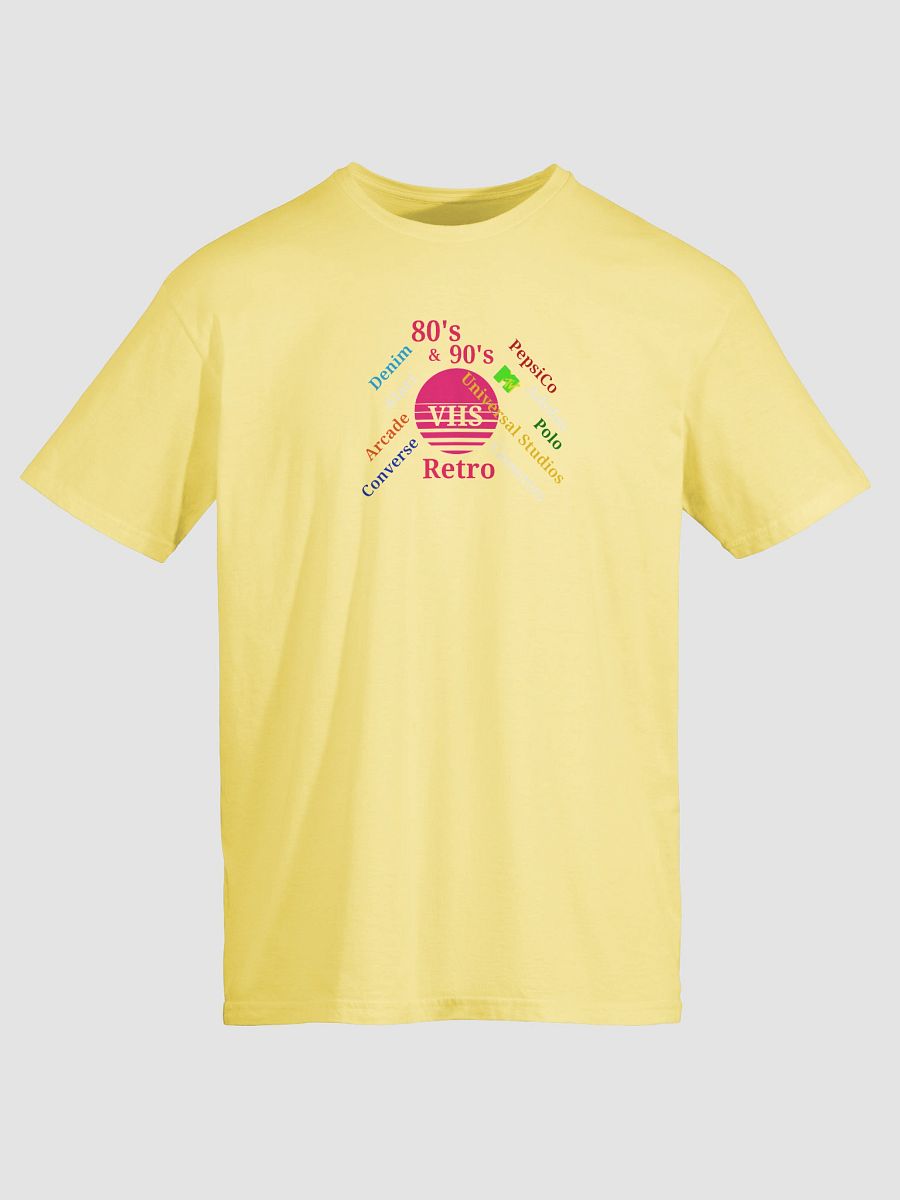 Retro VHS Word Cloud T-Shirt product image (5)