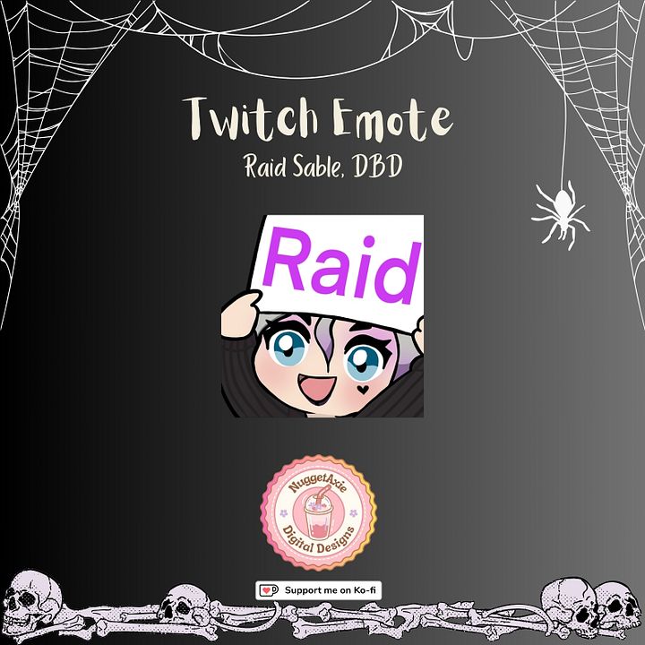 Raid Sable Twitch Emote product image (1)