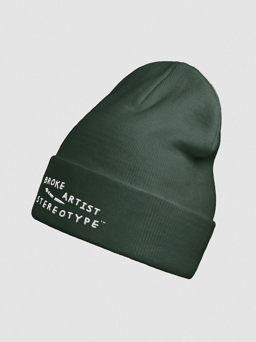 BROKE ARTIST STEREOTYPE - EMBROIDERED BEANIE product image (4)