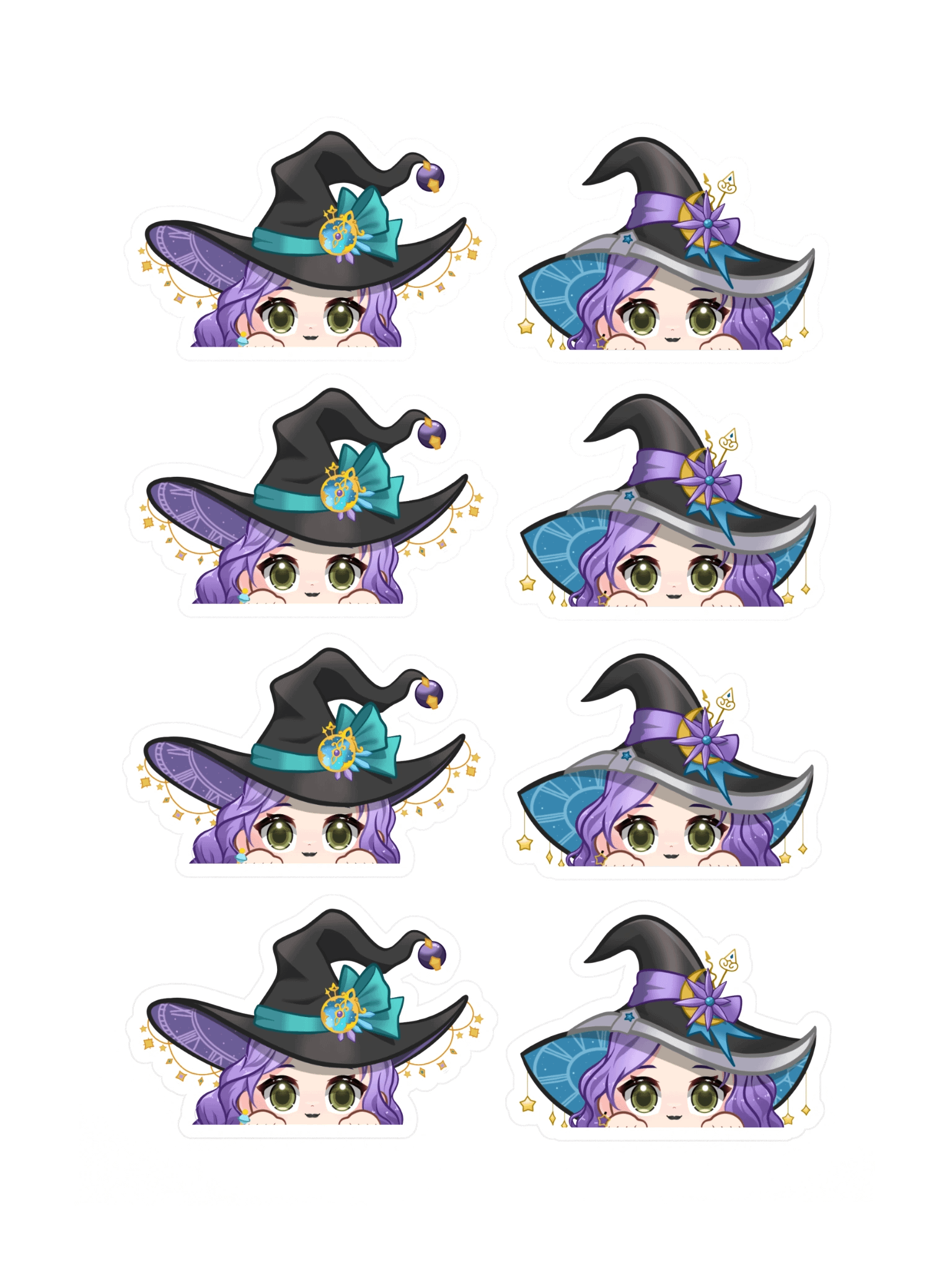 StarfireEspo Peeker Sticker Sheet product image (3)