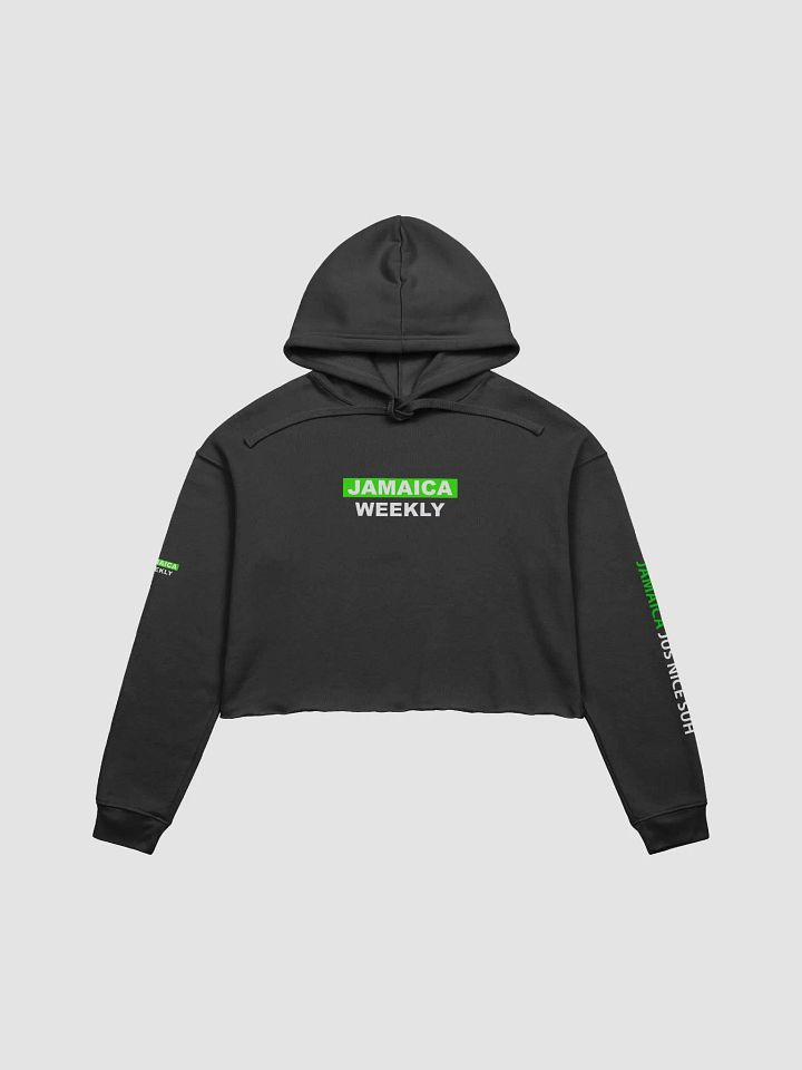 Jamaica Weekly Canvas Fleece Crop Hoodie product image (1)