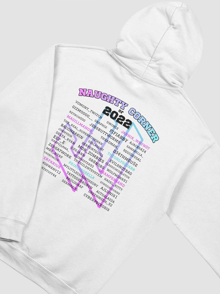 Naughty Corner of 2022 White Hoodie product image (1)