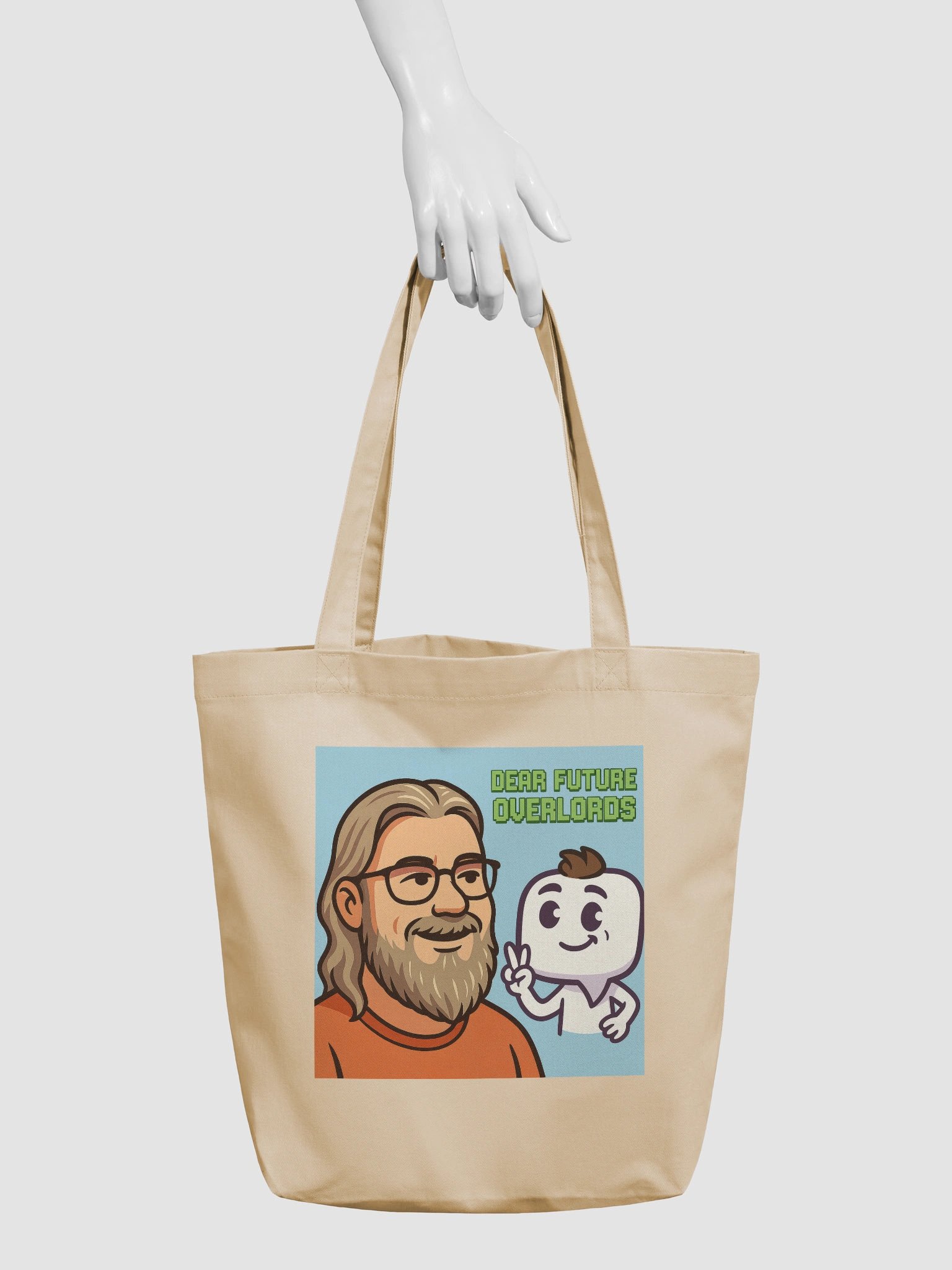 Dear Future Overlords Tote Bag product image (3)