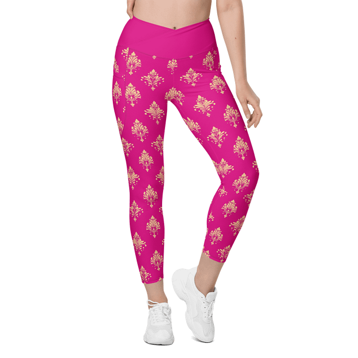 Yuj - Crossover Leggings with Pockets product image (1)