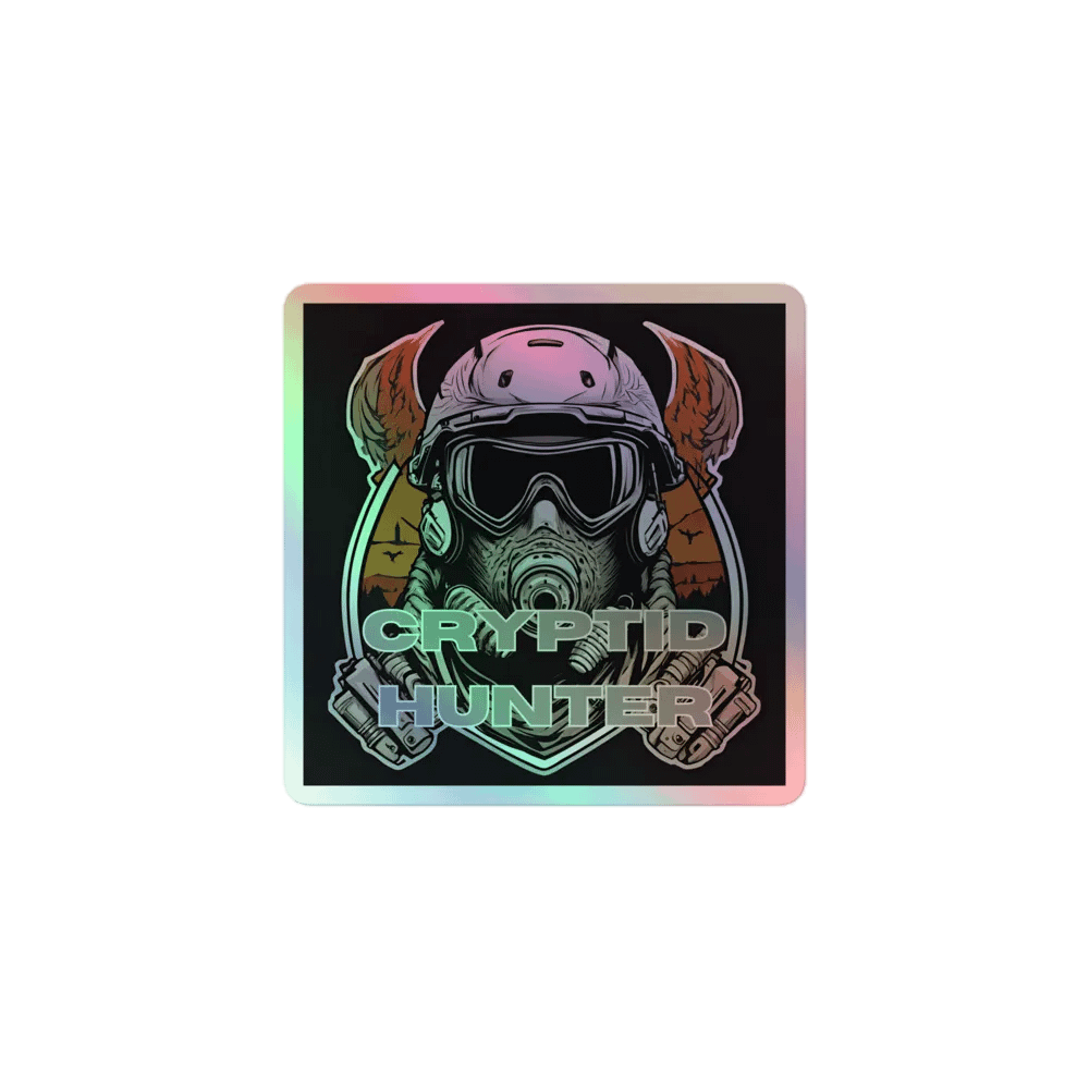 Cryptid Hunter Holographic Sticker: Shine in the Shadows product image (1)