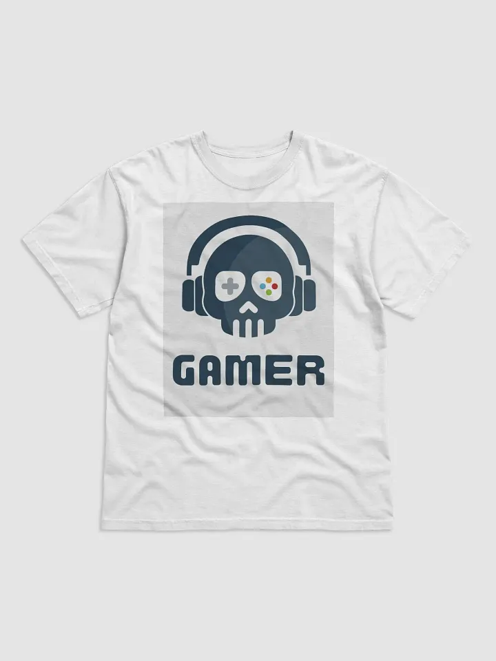 Skull Gamer Graphic Tee product image (1)
