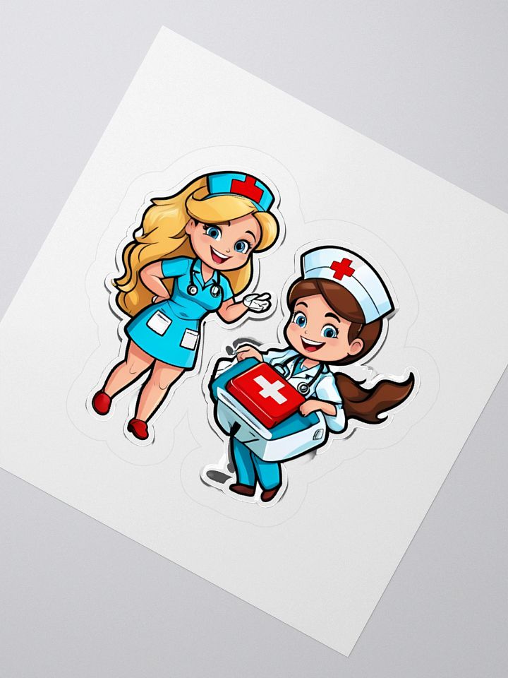 Nurse Power Sticker Set product image (6)