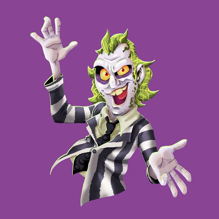 Beetlejuice Print (6x6") product image (1)