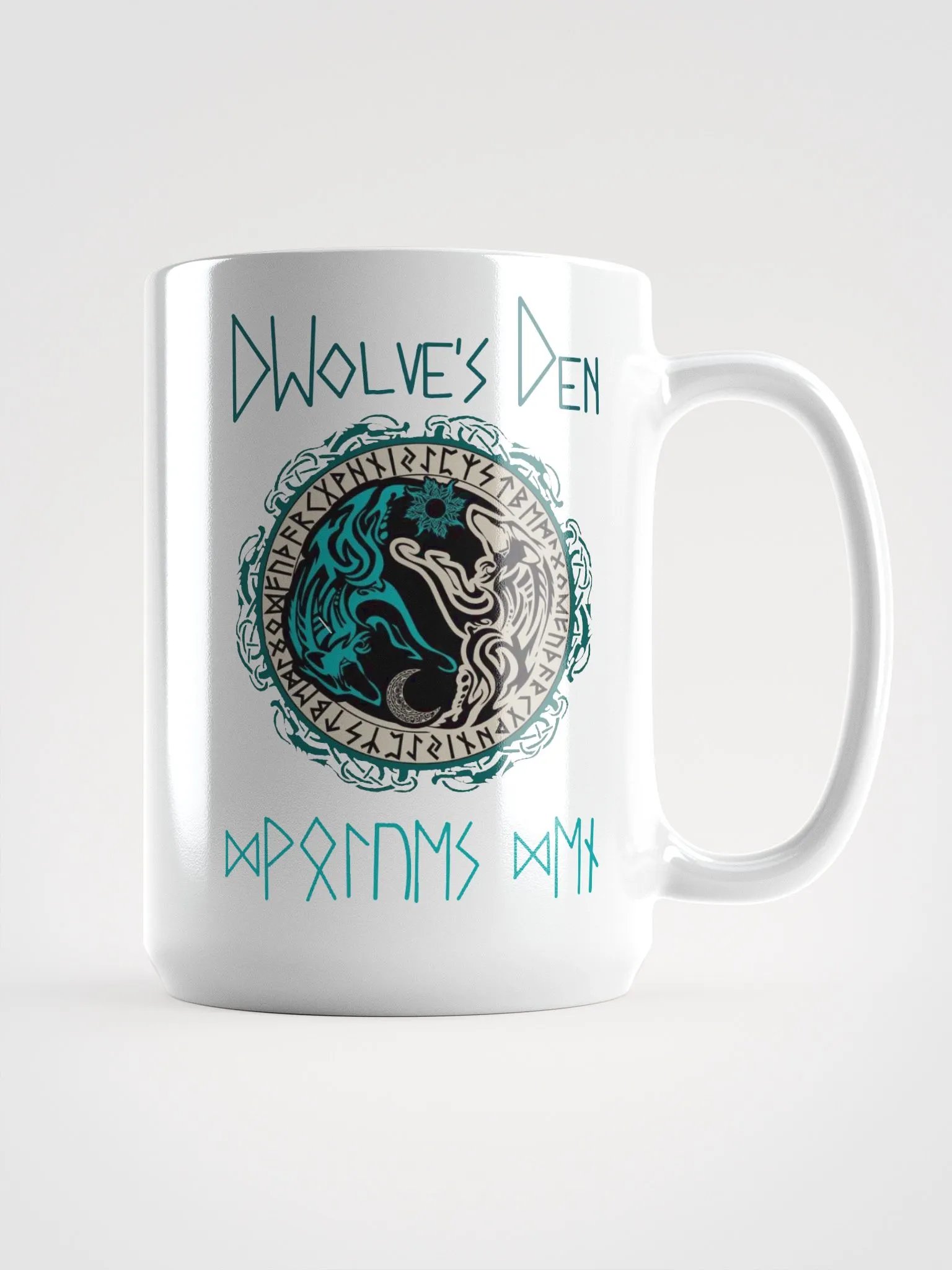 Norse Mythology Circle Mug product image (1)