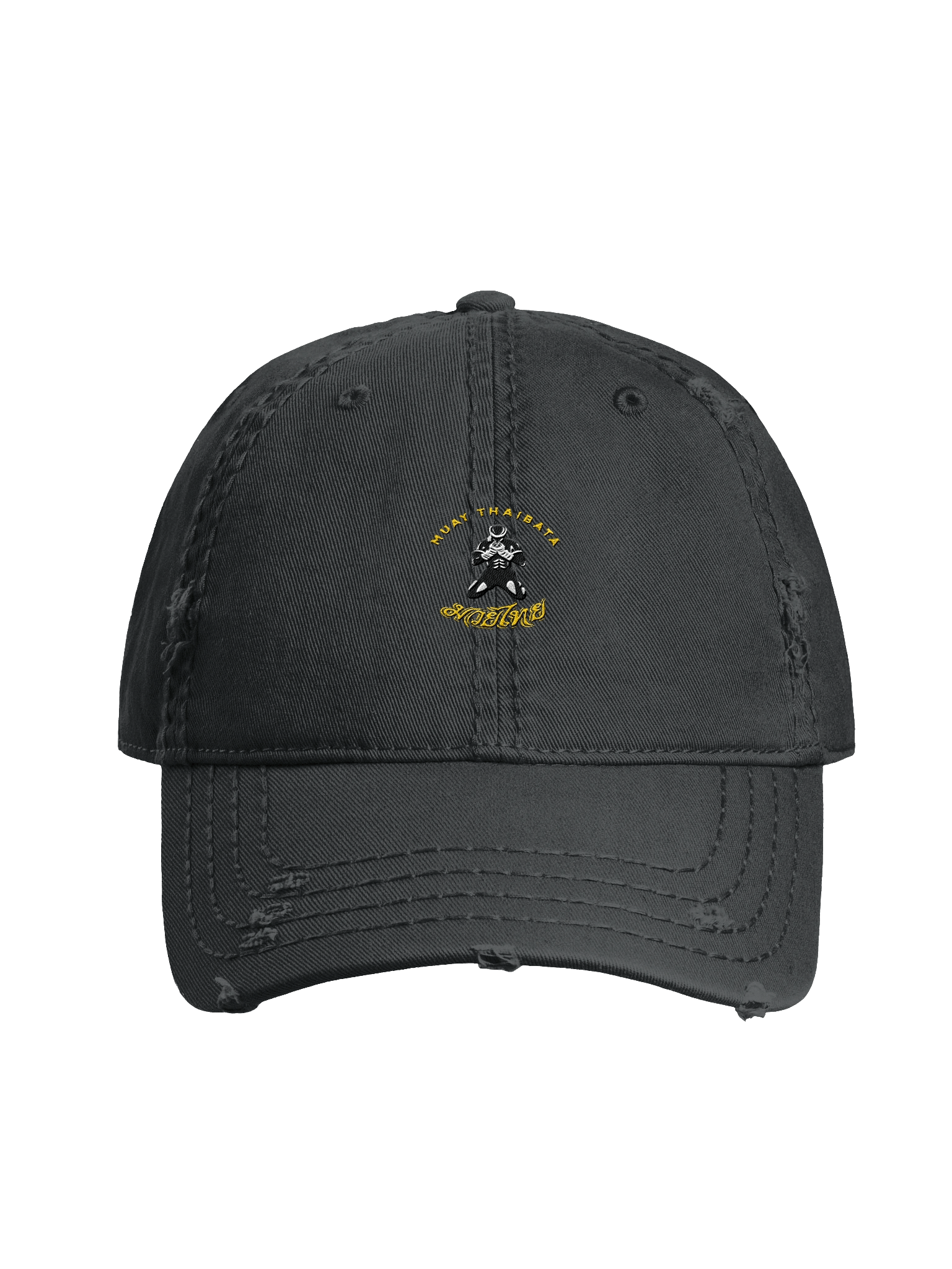 Muay Thaibata Distressed Ballcap product image (1)