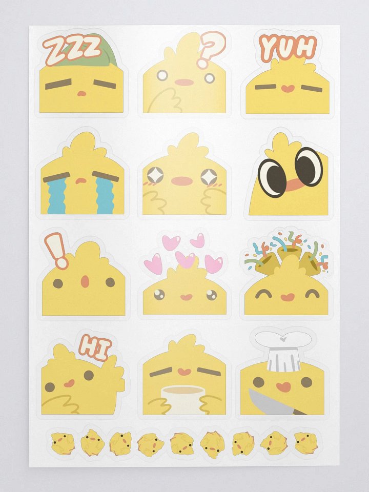 Emote Stickers PHASE I product image (1)