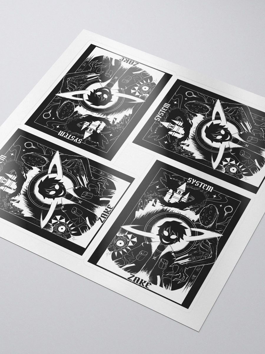 VILLAIN SERIES - TAROT 4 PACK STICKERS product image (3)