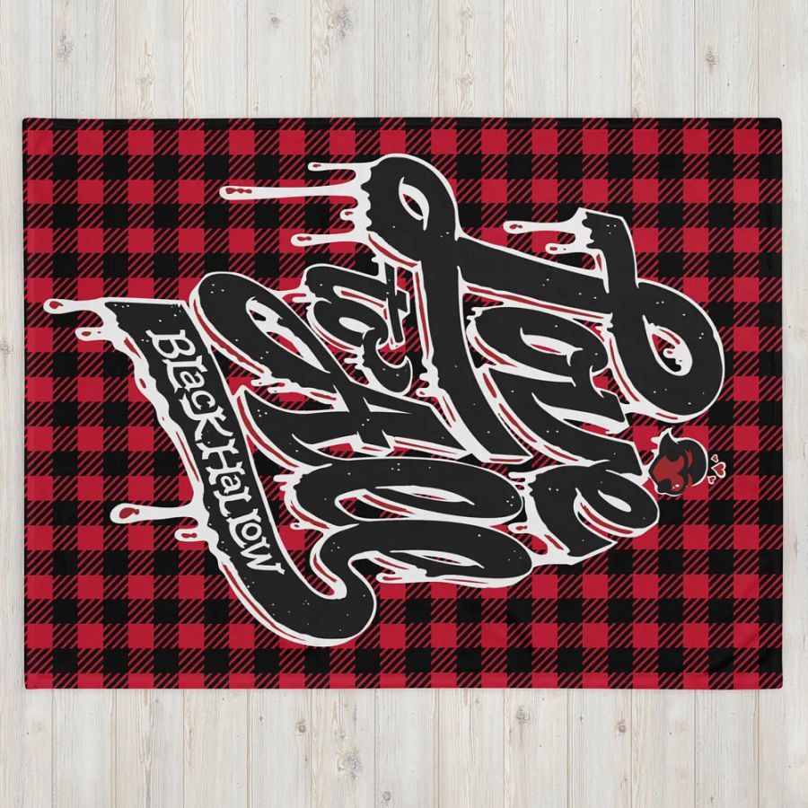 L2A Black Flannel Blanket product image (5)