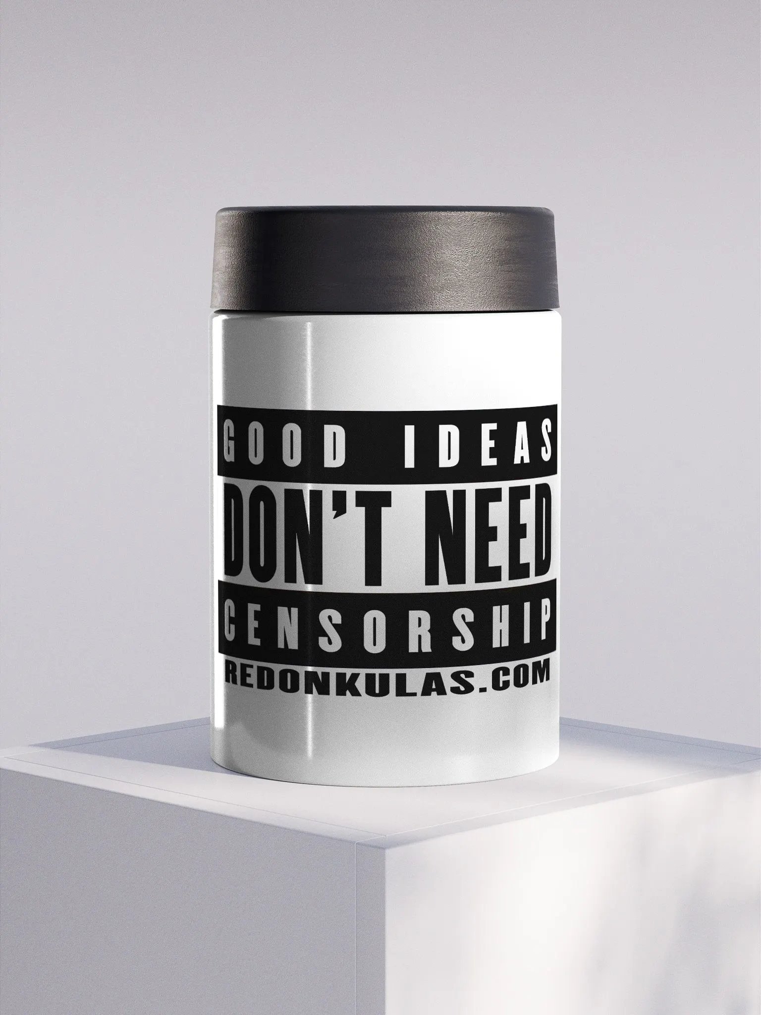 Good Ideas Don't Need Censorship - Koozie product image (1)
