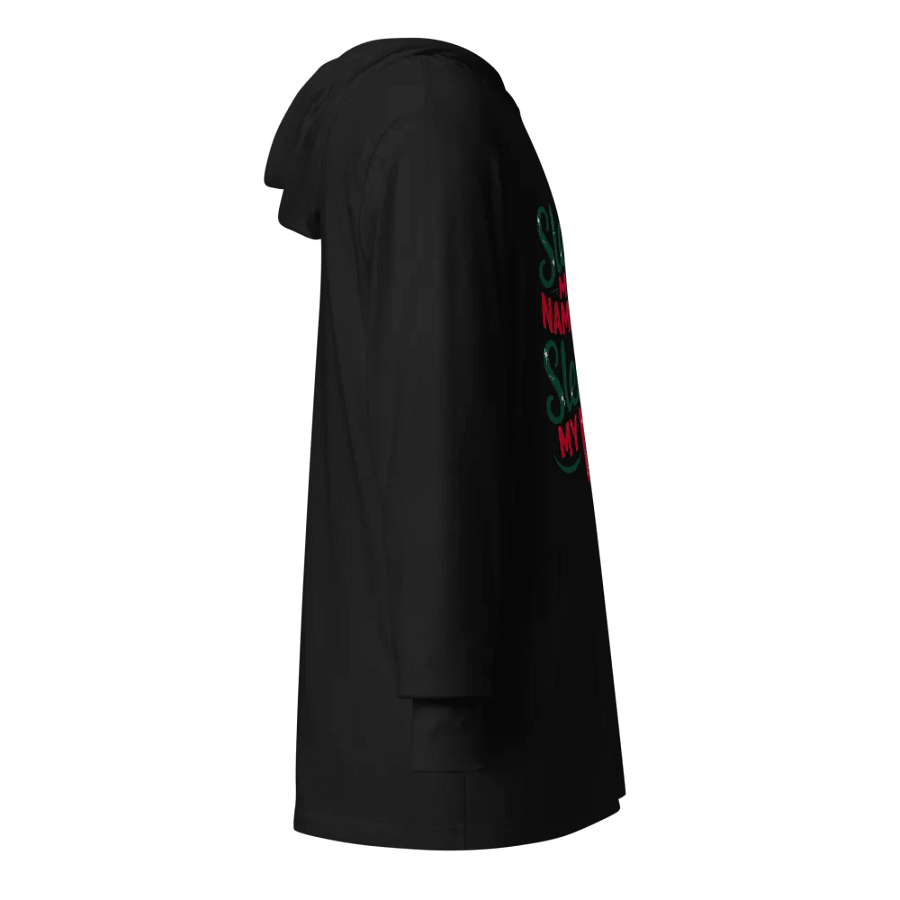 Festive Sleigh My Name Hooded Tee product image (5)